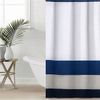 Доляна / Doliana / Curtain for the bathroom "Strip", 180 × 180 cm, polyester