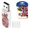 VERBATIM / Flash drive 32 GB, Tattoo, USB 2.0, "Rose"