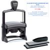 TRODAT / Self-typesetting metal dater, 8 lines + date, print 85x55 mm, blue-red, 54510BANK, cash registers included