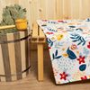 Доляна / Doliana / Bath sheet "Flower field" 150x180 ± 5 cm, 100% cotton, waffle cloth, 160 g / m2
