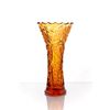 Гусевской Хрустальный завод / Crystal vase for flowers "Lotus" amber