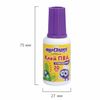 Cola PVA com pincel, 20 g, UNLAND