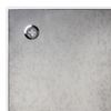 Pizarra de cristal para rotulador magnético (60x90 cm), 3 imanes, BLANCO, BRAUBERG