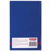 BRAUBERG / Not defteri "INDAY mavi", 96 yaprak A5 (135x206 mm), ciltli, lamine kapak, kafes