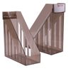 A vertical tray for paper, increased width (mm 277х100х290), BRAUBERG-MAXI, tinted