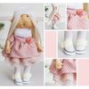Art Pattern / Interior doll "Monica" sewing kit 15.6 × 22.4 × 5.2 cm