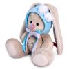 BUDI BASA / Brinquedo macio Coelhinho Mi com chapéu com pompons brancos 15 cm
