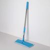 Доляна / Shaft / Mop flat, telescopic steel handle 79-120 cm, microfiber nozzle 38 × 11 cm, blue
