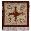 Павловопосадский платок  / "Forest Miracle" shawl with silk fringe