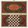 GamesDealer / Backgammon + Dama Tula "Green Pattern" piccolo