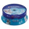 VERBATIM / Discs CD-R 700 MB 52x Printable Cake Box, with printable surface, SET 25 pcs.