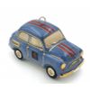 Фарфоровая мануфактура / Christmas tree toy "Humpback sports Zaporozhets - blue"