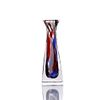 Гусевской Хрустальный завод / Crystal vase for flowers "Pyramid" small with colored chips