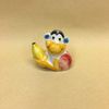 Figurine porcelain "Monkey with banana"