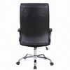 Office chair BRABIX "Forward EX-570", chrome, eco-leather, black
