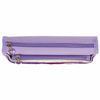 Pencil case-cosmetic bag INLANDIA, 2 branches, soft, sequined, mermaid, purple, 21х6х9 cm