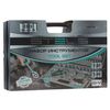 A set of auto-tools 88 items, primarily 1/4", 1/2", CrV, head, bits, wrenches, case