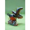 Ярославская майолика / Christmas toy "Bullfinch on a branch"