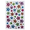 Adesivos de vinil "Estrelas", reutilizáveis, holográficos, 14x21 cm, UNLAND