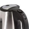 TEApot SONNEN KT-1721, 1.7 litres, 2200 w, closed heating element, stainless steel, black, lighting