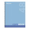 BRAUBERG / Notebook A5, 48 sh., ECO, comb, cage, cardboard cover, ONE-TONE / 10 pcs.