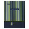 BRAUBERG / Notebook on rings LARGE FORMAT (225x300 mm) A4, 100 sheets, cardboard cover, cage, glossy lamination, "Stripes" / 5 pcs.
