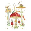 TURNOWSKY / Postcard "Mushrooms"