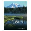 Альт / Notebook A5 48 l. bracket, cage, glossy varnish, "Nature" / 10 pcs.