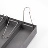 Box for money, valuables, documents, stamps, 80x195x290 mm, combination lock, dark gray, BRAUBERG