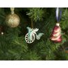 Toy Christmas tree "Retro bike" 56GG64/25804 Angel