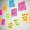 POST-IT / Self-adhesive block (sticker) ORIGINAL "Strawberry rainbow" 76x76 mm, 100 sheets, assorted