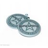 Medal of zirconia with a ring to order