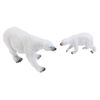 Играем вместе / Let's play together / Set of toys from plastisol "Polar bear and bear cub"