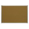 Cork Board for announcements (90x120 cm), aluminum frame, OFFICE, "2x3" (Poland)
