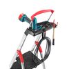 Stepladder 6 steps L100 TopLine, Alu, with tray and pull-out handle, Hailo