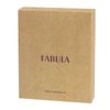 The case for keys FABULA "Estet", genuine leather, zipper, 75x125x25 mm, black