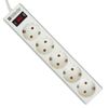 DEFENDER / Surge protector ES, 5 outlets, 1.8 m, white
