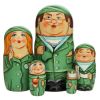 Matryoshka "the Doctor" 5 dolls