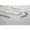 Кружевной Край / Lace Edge / Table linen set tablecloth "Berries" 150x220 cm, 12 napkins