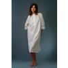 Снежинка / Silhueta feminina livre de camisa com renda