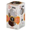 ЭРА / LED lamp 7 (60) W, E14 base, transparent ball, warm white light, 30000 h, LED smdP45-7w-827-E14-Clear