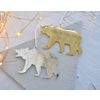 Ленивые Бобры / Lazy Beavers / A set of mirrored Christmas tree decorations "Siberia inside" big in a gift box