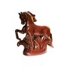 The sculpture of chocolate "Horse in the grass"