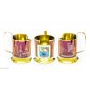 Zirconia cup holder with crystal glass in a box