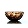 Гусевской Хрустальный завод / Crystal vase for fruit "Bohemia" amber-violet