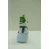 Ярославская майолика / Christmas toy "Cheerful Snowman"