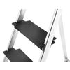 Stepladder 6 steps L100 TopLine, Alu, with tray and pull-out handle, Hailo