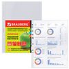 Lochbinder A4 + BRAUBERG, SET 50-tlg., glatt, extra stark, 110 µm