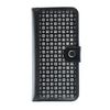 Clutch button mini combined "Fine pattern" black