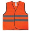 GRANDMASTER / GOST signal vest, 2 reflective stripes, ORANGE, XL (52-54), DENSE